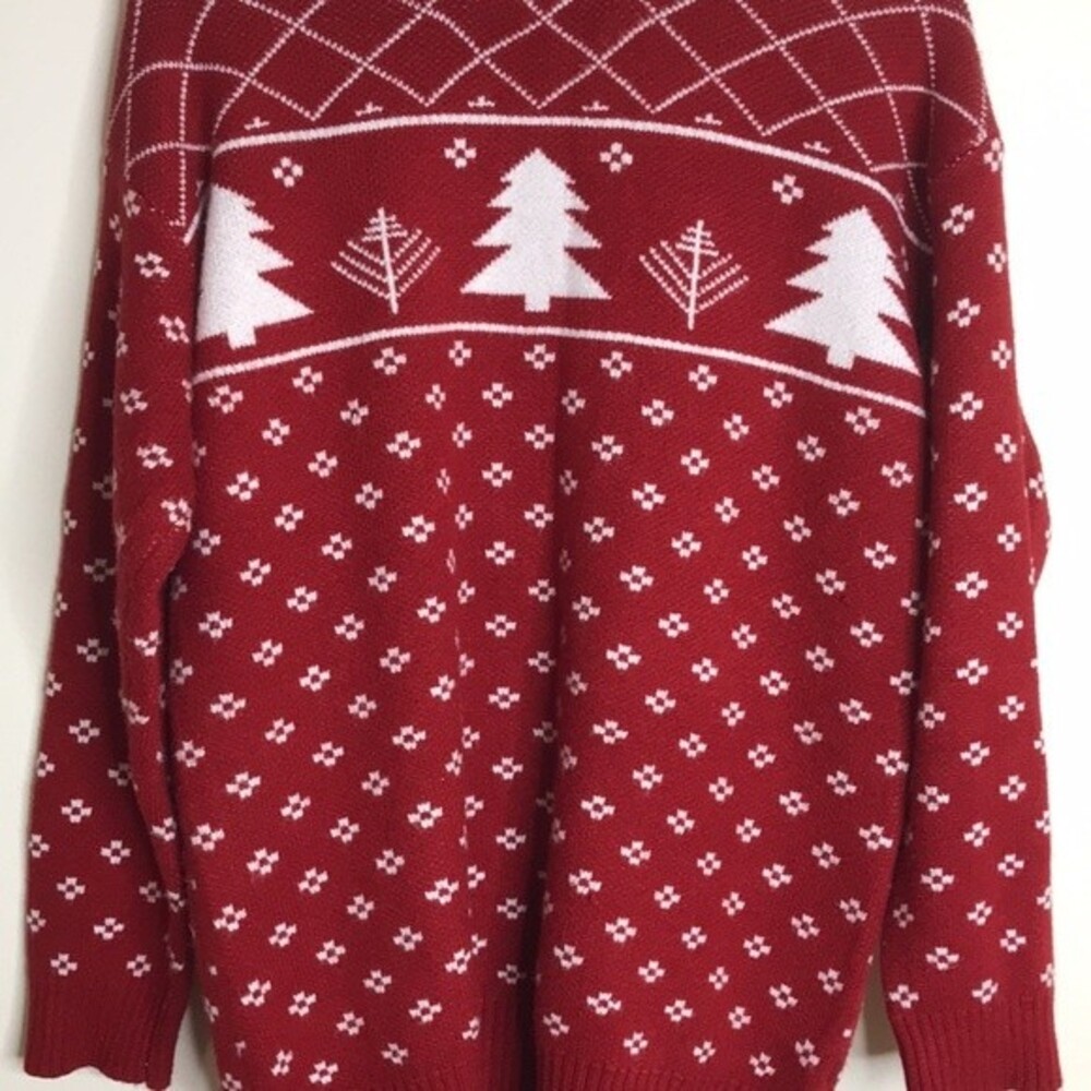 Heimish ladies red soft and cozy pullover sweater size small - Picture 2 of 13